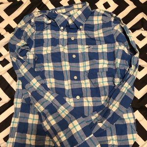Hollister Men’s Plaid Long Sleeve